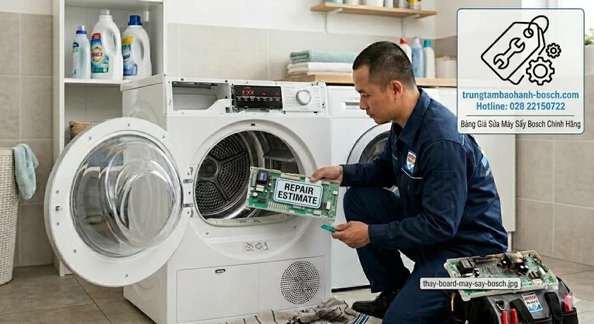 Giá sửa máy sấy Bosch